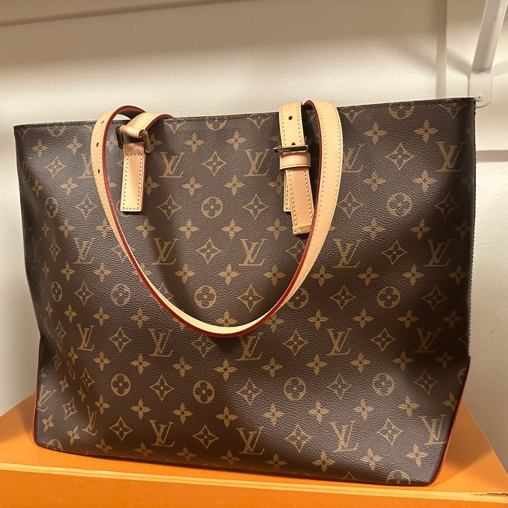 Louis Vuitton Mezzo Brown Monogram Canvas Tote-Brand New-Never Used